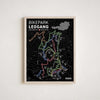 Bikepark Leogang Salzburg Austria 30x40cm - Auf und Davon | Outdoor Equipment