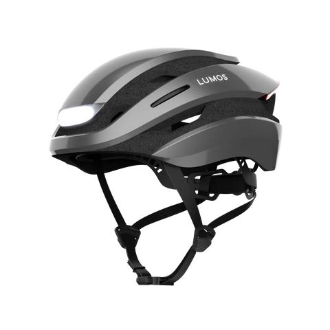 Lumos Ultra MIPS LED Helm | Fahrradhelm smarter Fahrradhelm mit Licht fog grey grau Auf und Davon Outdoor Equipment