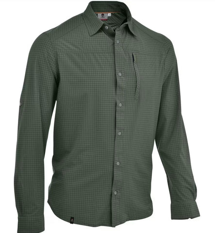maul Herren Veniv ultra | Wanderhemd dark green Funktionshemd dunkelgrün Auf und Davon Outdoor Equipment