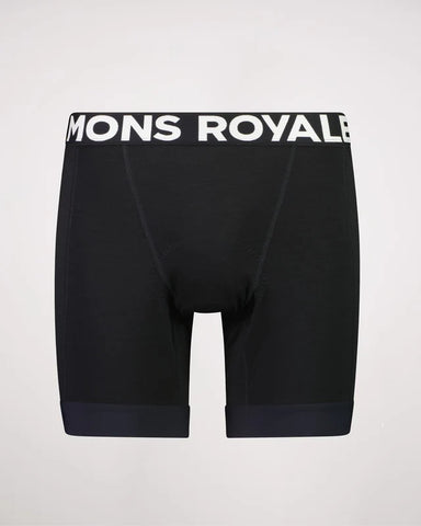 mons royale Men's Epic Merino Bike Liner Fahrradunterziehhose black merino Fahrradhose Auf und Davon Outdoor Equipment