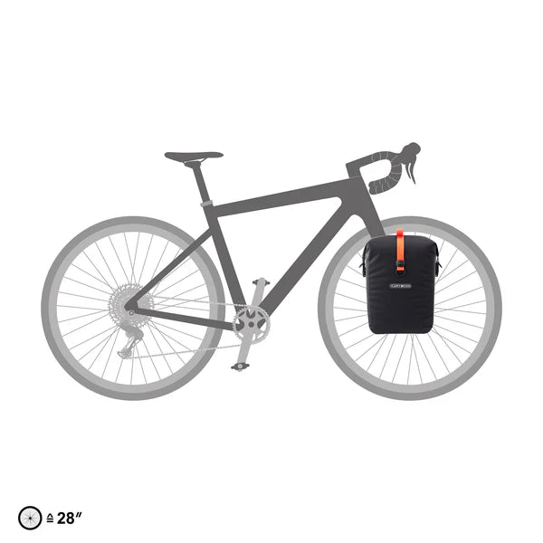 ortlieb Gravel-Pack Single QL3.1 14,5L Fahrradtasche black matt Auf und Davon Outdoor Equipment
