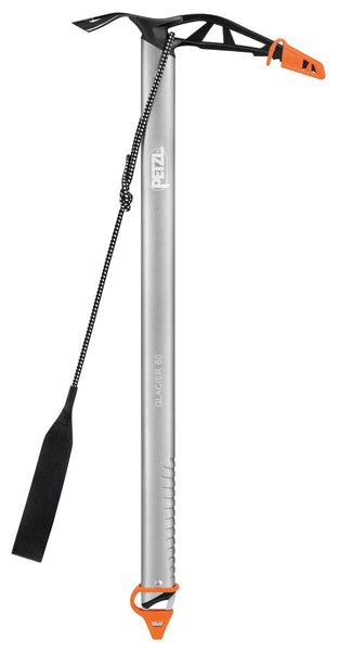 petzl Glacier Linkin Eispickel gray Hochtouren Gletschertouren leicht und klein Auf und Davon Outdoor Equipment