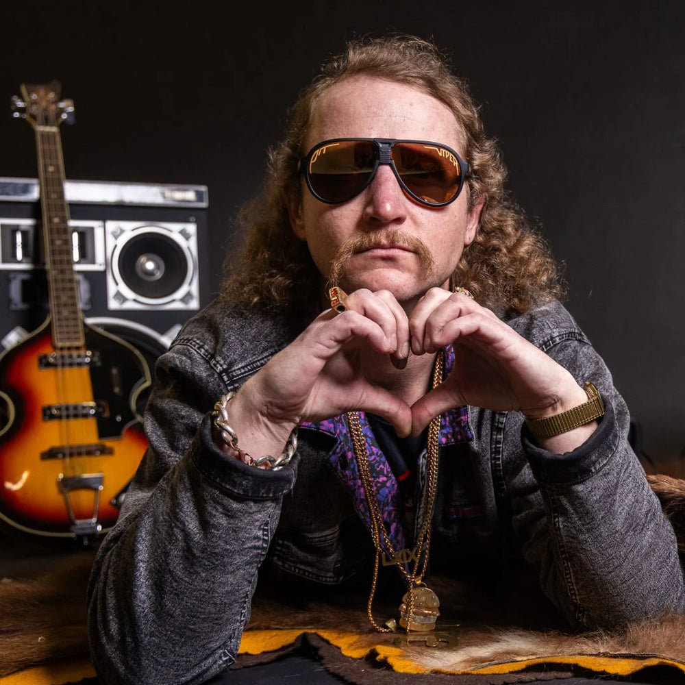 Pit Viper The Jethawk HDPV - Exec Gold | Fahrradbrille Fliegerbrille Pornobrille Auf und Davon Outdoor Equipment