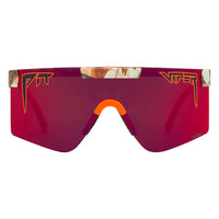 pit viper The Originals 2.0 Regular HDPV - Actual Bush Red Fahrradbrille Laufbrille schnelle Brille Trendbrille polarisierte Sonnebrille Auf und Davon Outdoor Equipment