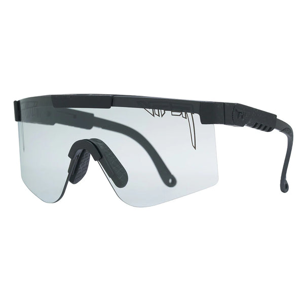 Pit Viper The Originals 2.0 Regular Photochromic - Blacking Out | Fahrradbrille Laufbrille schnelle Brille farbverändernd Auf und Davon Outdor Equipment