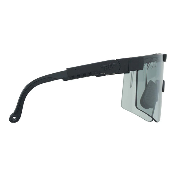 Pit Viper The Originals 2.0 Regular Photochromic - Blacking Out | Fahrradbrille Laufbrille schnelle Brille farbverändernd Auf und Davon Outdor Equipment