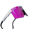 Pit Viper The Originals 2.0 Wide - Miami Nights Pink | Fahrradbrille Laufbrille rosa kratzfest schnelle Brille Auf und Davon Outdoor Equipment