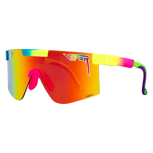 pit viper The Originals 2.0 Wide HDPV - Pride | Fahrradbrille schnelle Brille Laufbrille Auf und Davon Outdoor Equipment