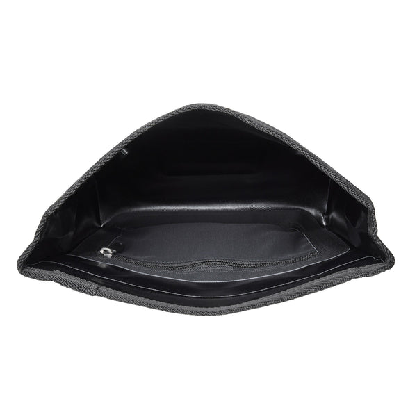 black embossed
