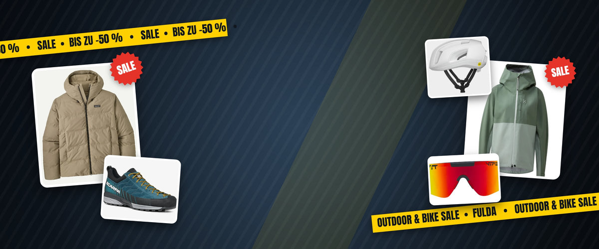 Sale bei Auf und Davon Fulda – bis zu 50 % auf Outdoor & Bike