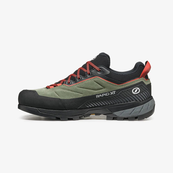 scarpa Rapid XT GTX Women's | Zustiegsschuhe Wanderschuhe Trailrunning birch-coral Auf und Davon Outdoor Equipment