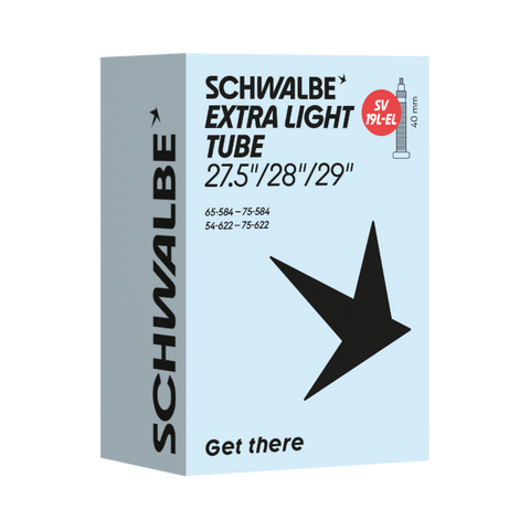 Schwalbe Extra Light Schlauch 19L-EL SV 40 mm Verpackung