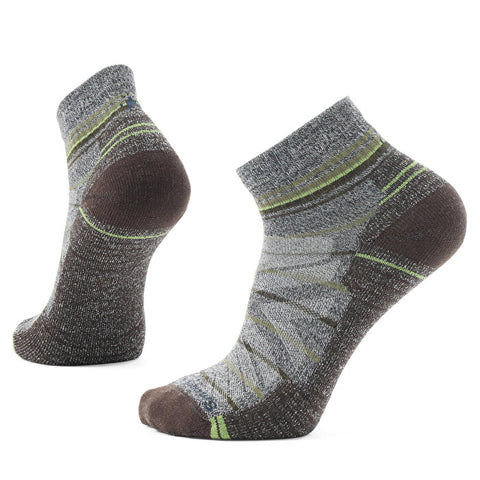 smartwool Hike Light Cushion Pattern Ankle Socks - Unisex Merino Wandersocken knöchelhoch Auf und Davon Outdoor Equipment