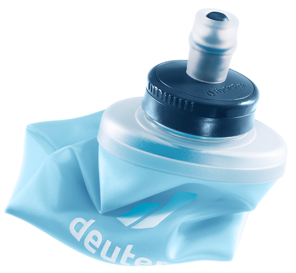 deuter Streamer Flask II 500ml Laufflasche blau Auf und Davon Outdoor Equipment