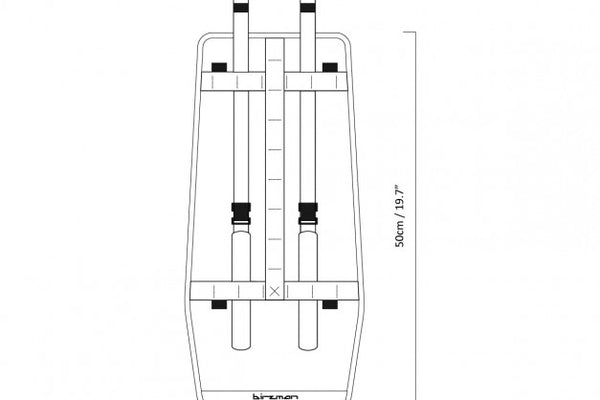 Birzman Packman handlebar pack Lenkertasche olive orange wasserdicht abriebfest Auf und Davon Outdoor Equipment