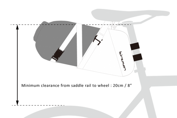 Birzman Packman travel saddle pack (waterproof carrier) olive Satteltasche Arschrakete wasserdicht Auf und Davon Outdoor Equipment