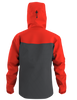 Arcteryx Alpha Jacket Men's dynasty/dk grey Hybrid Jacke rot/grau Auf und Davon Outdoor Equipment