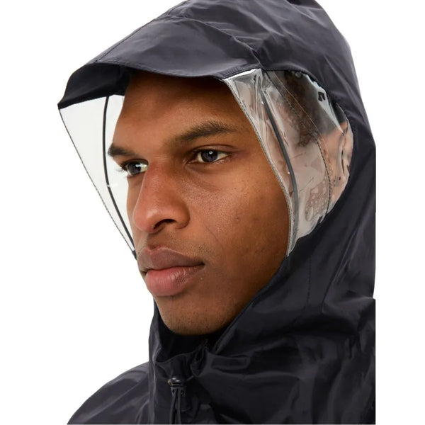 vaude Covero Poncho II | Regenponcho neon yellow black Auf und Davon Outdoo Equipment