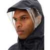 vaude Covero Poncho II | Regenponcho neon yellow black Auf und Davon Outdoo Equipment