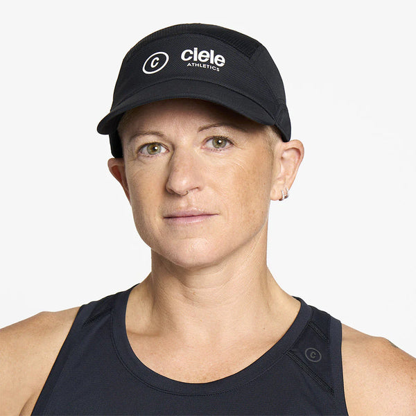 ciele FSTCap SC - Classic - Cside whitaker schwarz - Laufkappe Auf und Davon Outdoor Equipment