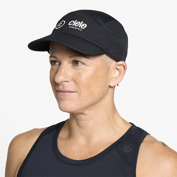 ciele FSTCap SC - Classic - Cside whitaker schwarz - Laufkappe Auf und Davon Outdoor Equipment
