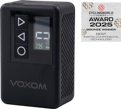 voxom Elektrische Pumpe EPu2 | Fahrradpumpe schwarz Auf und Davon Outdoor Equipment